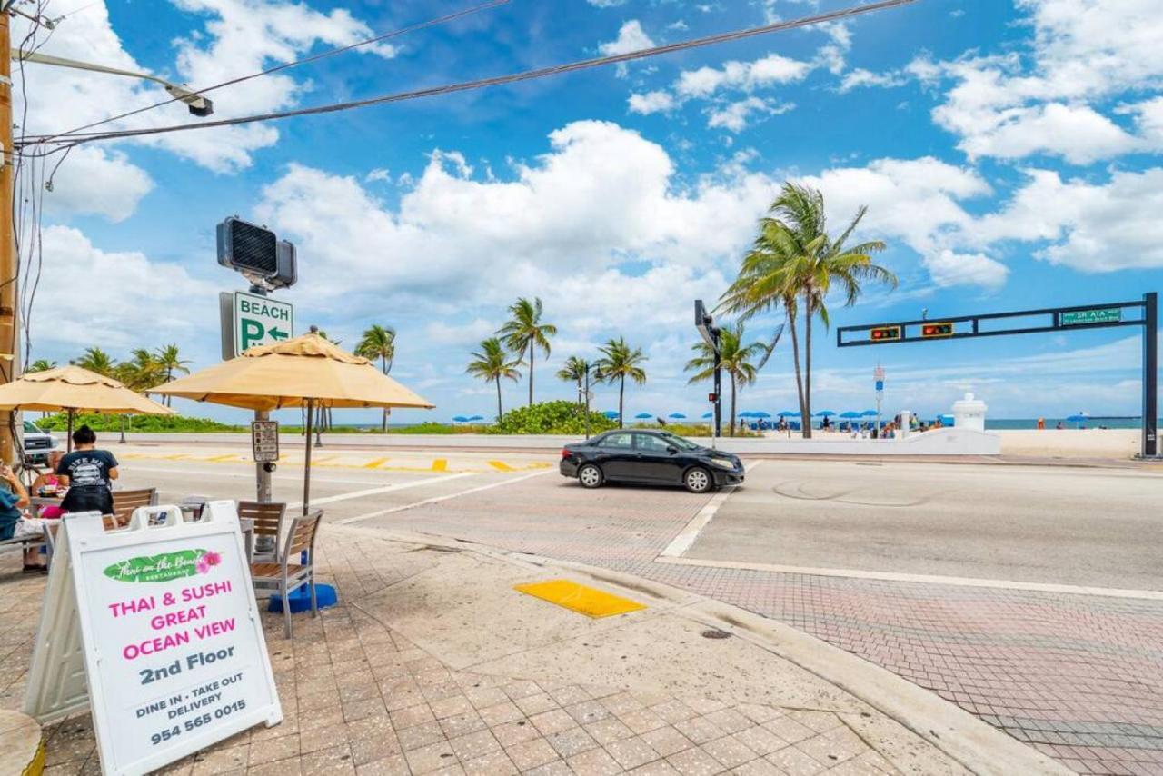 The Purple Pelican Beachfront With Ocean Balcony Unit 3 Fort Lauderdale Exterior foto