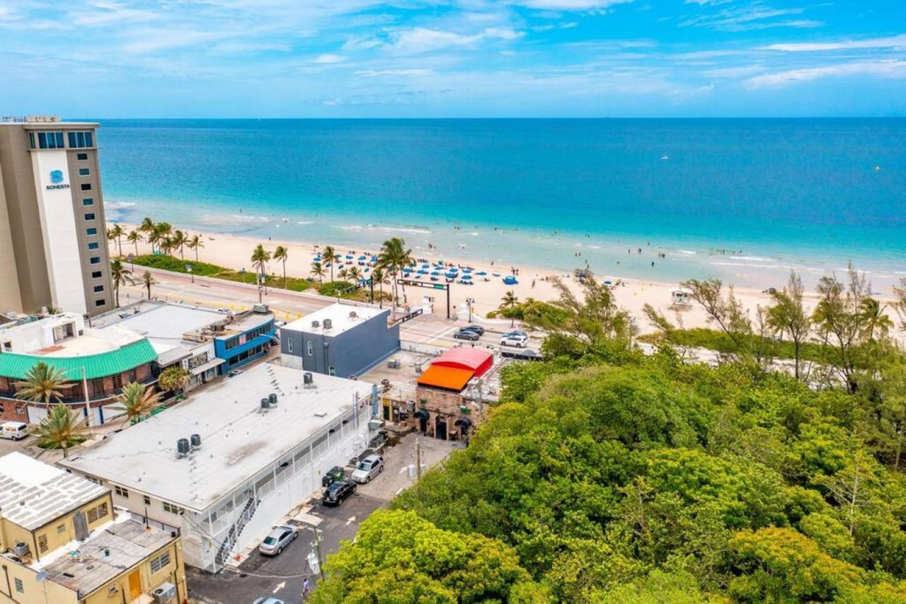 The Purple Pelican Beachfront With Ocean Balcony Unit 3 Fort Lauderdale Exterior foto