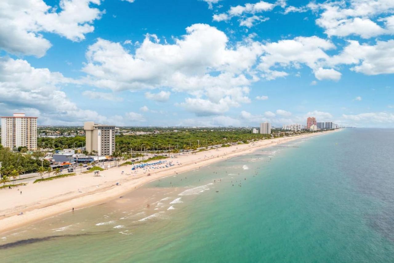 The Purple Pelican Beachfront With Ocean Balcony Unit 3 Fort Lauderdale Exterior foto