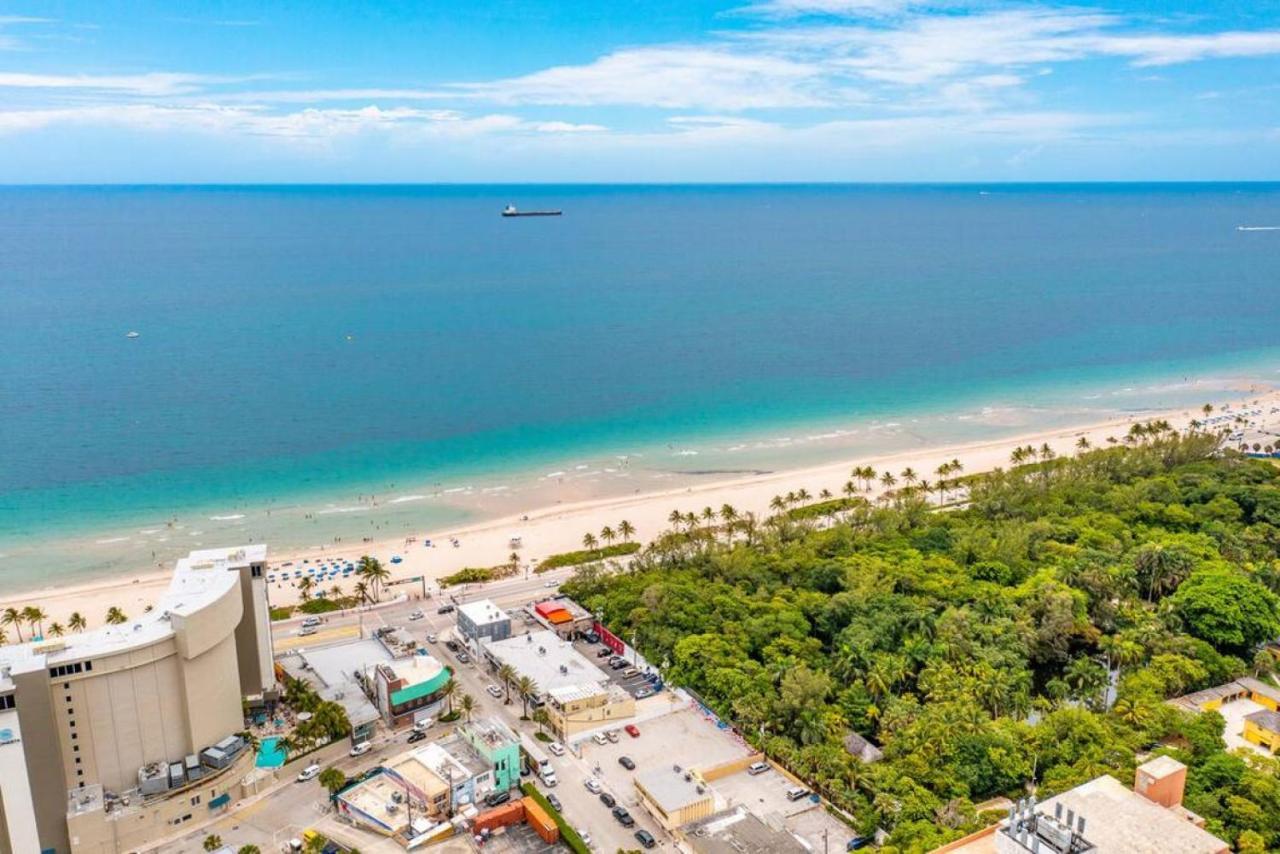 The Purple Pelican Beachfront With Ocean Balcony Unit 3 Fort Lauderdale Exterior foto