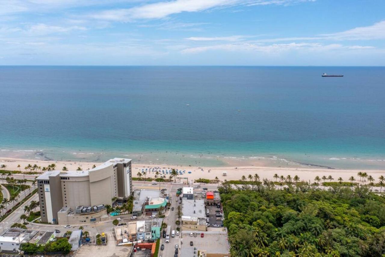 The Purple Pelican Beachfront With Ocean Balcony Unit 3 Fort Lauderdale Exterior foto