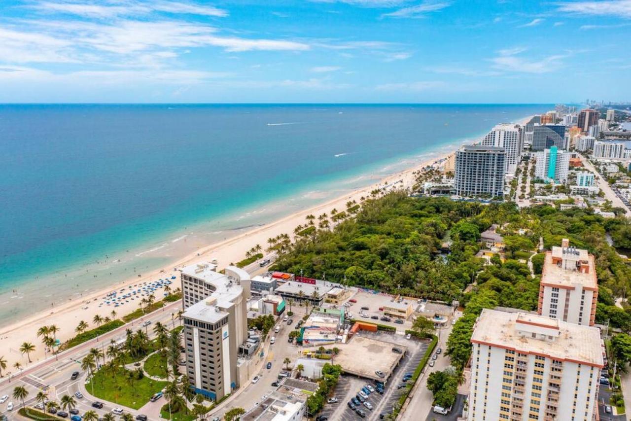 The Purple Pelican Beachfront With Ocean Balcony Unit 3 Fort Lauderdale Exterior foto