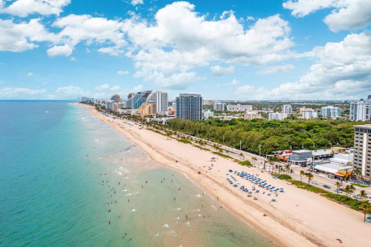 The Purple Pelican Beachfront With Ocean Balcony Unit 3 Fort Lauderdale Exterior foto