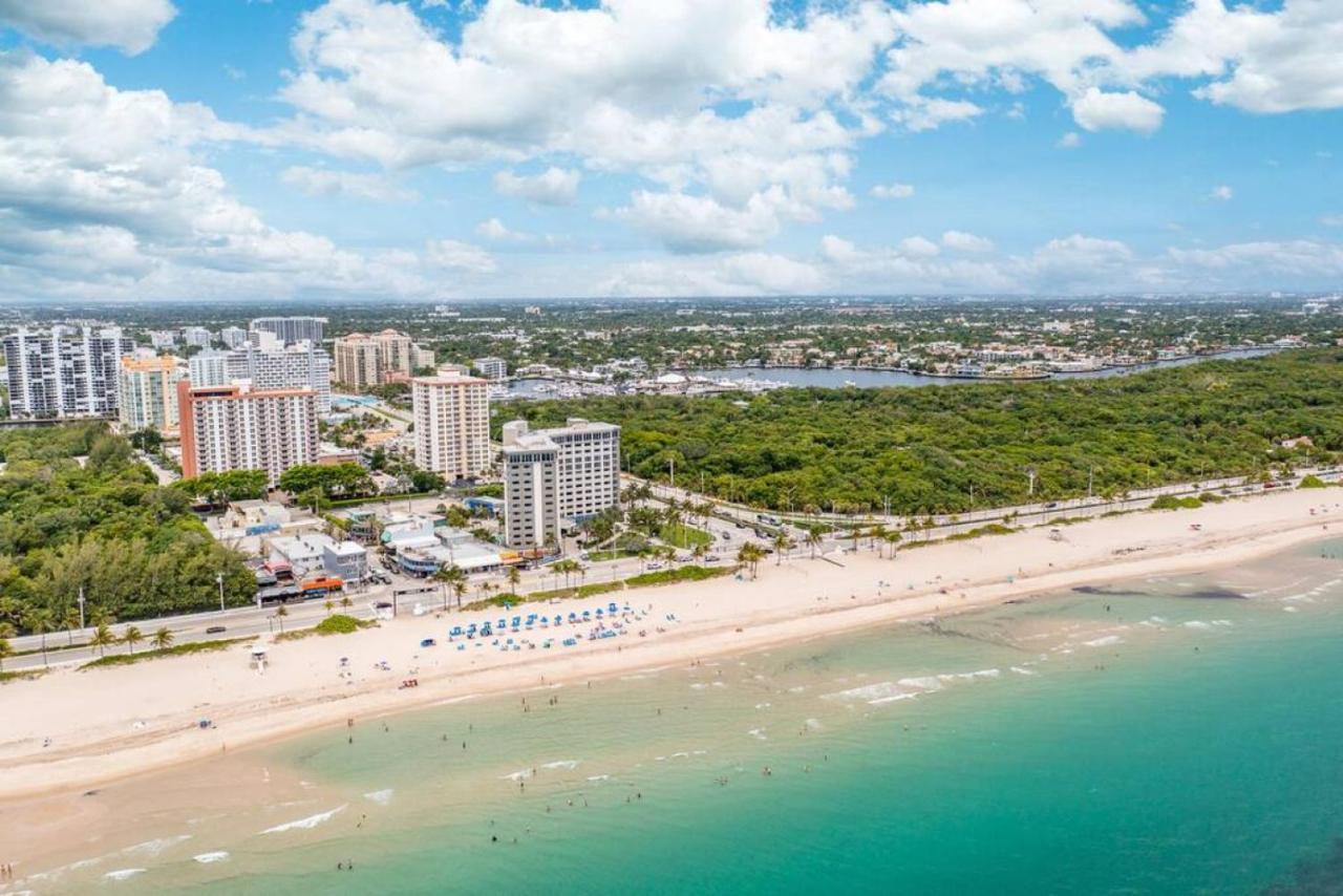 The Purple Pelican Beachfront With Ocean Balcony Unit 3 Fort Lauderdale Exterior foto
